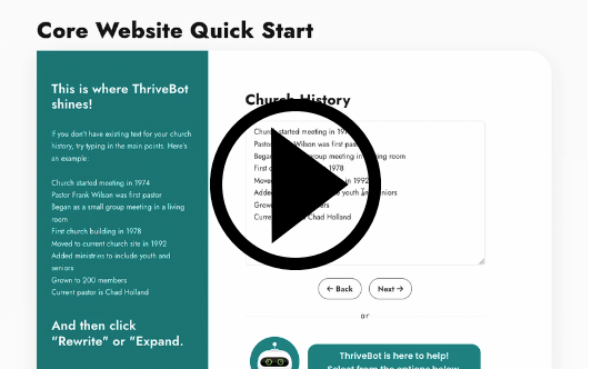 Play ThriveBot video